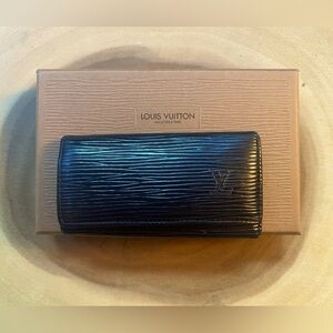 Louis Vuitton Epi Multicles 4 Key Case Black